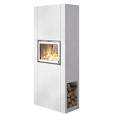 Печь-камин Osaka T (топка хром)