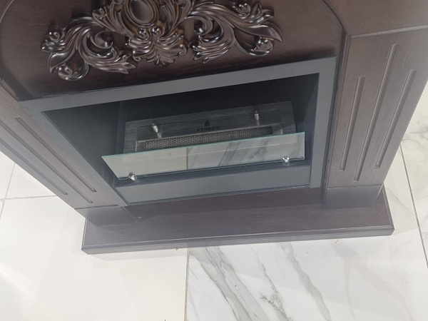 Каминокомплект Firezo Adatto Коричневый (выставочный образец)_1 Каминокомплект Firezo Adatto Коричневый (выставочный образец)_1